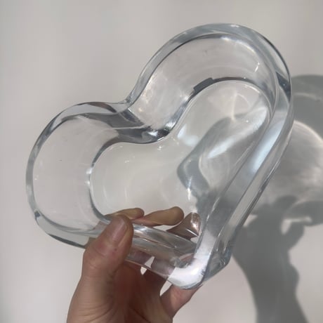 Glass Heart Bowl