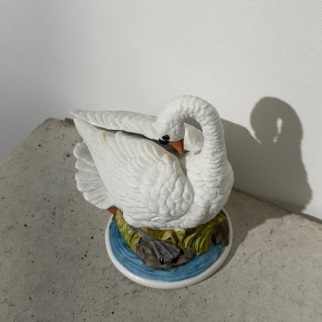 Ceramic Swan Object