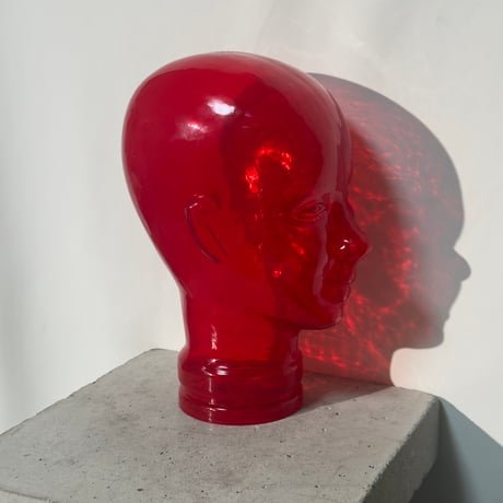 Red Mannequin Head