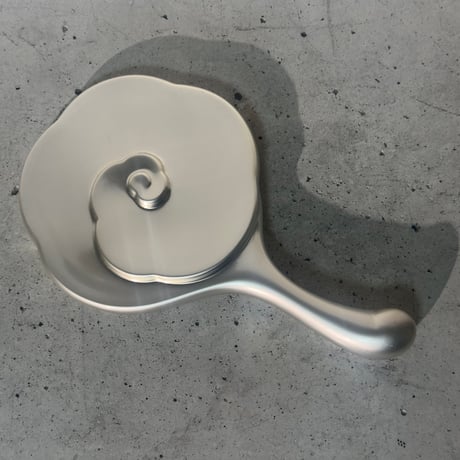 Silver Flower Mirror