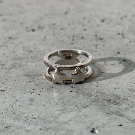 Twin Star Ring