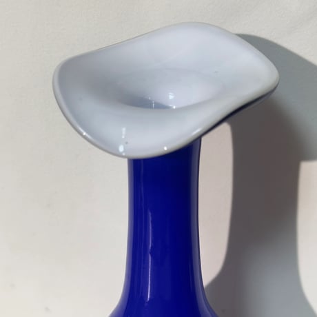 Drape Blue Vase