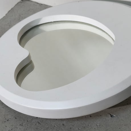 White Heart Mirror