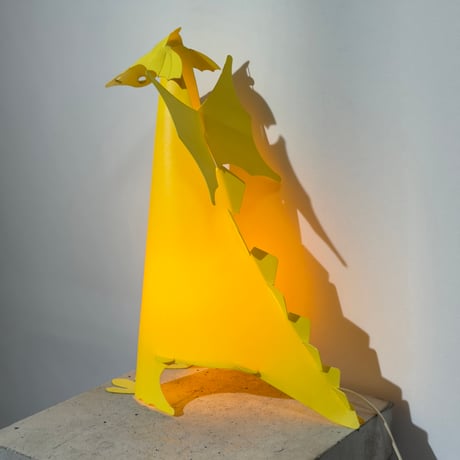 Yellow Dragon Lamp