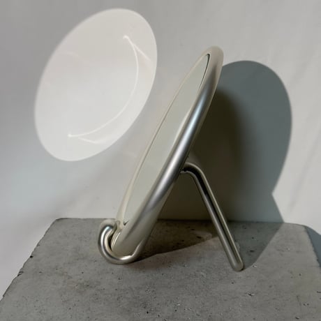 Steel Oval Mirror