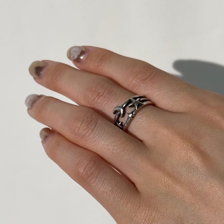 Moon Star Ring