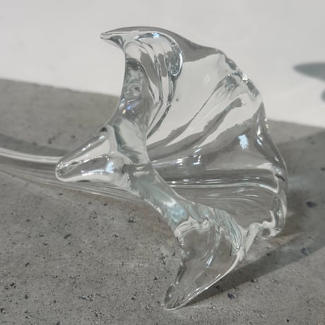 Glass Lily Vase