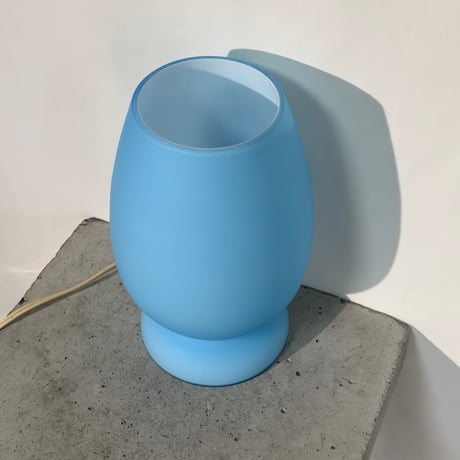 Aqua Glass Lamp