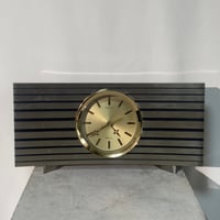 Silver Board Clock