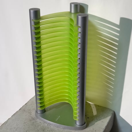 Green Acrylic Tower Rack