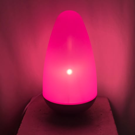 Purple Cocoon Lamp