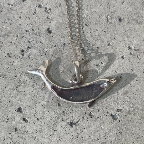 Silver Dolphin Necklace