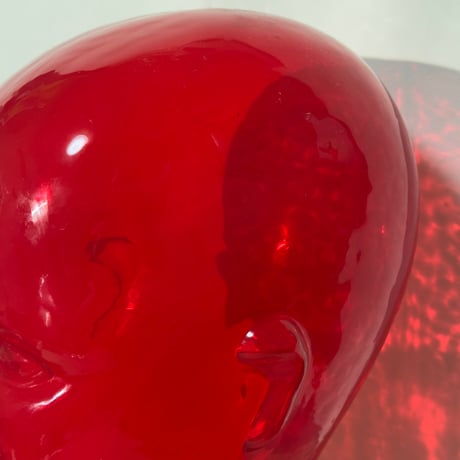 Red Mannequin Head