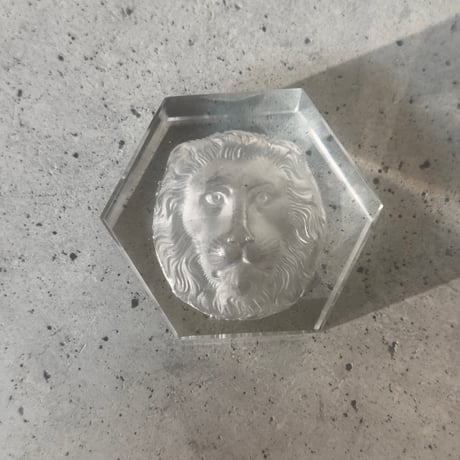 Lion Face Crystal