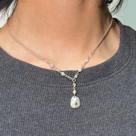 Gem Plate Necklace