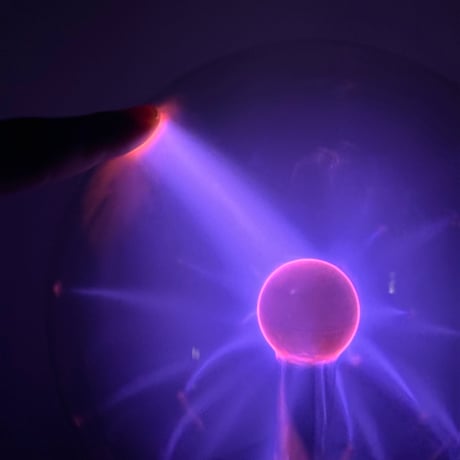 Big Plasma Ball Lamp