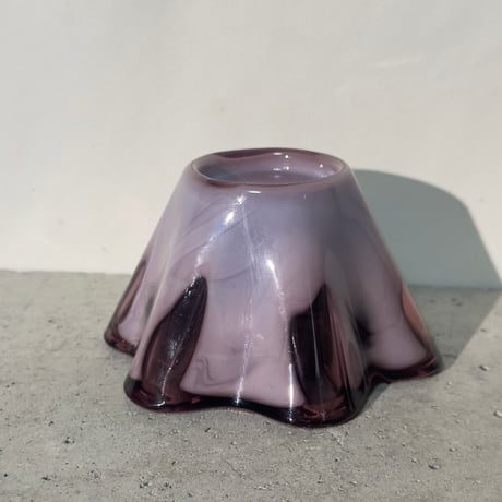 Purple Marble Ashtray