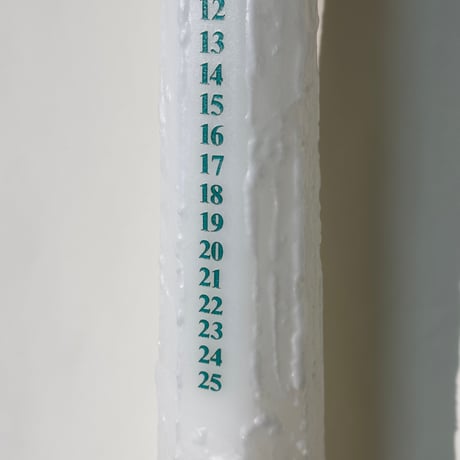 Christmas Countdown Candle