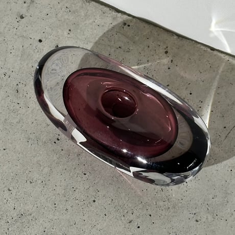 Purple Drop Vase