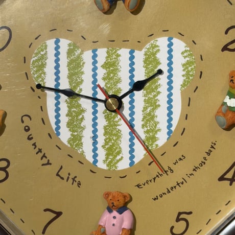 Country Bear Clock