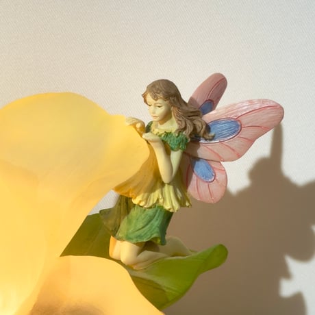 Fairy Pixie Elf Flower Lamp