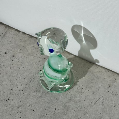 Glass Cat Sculpture