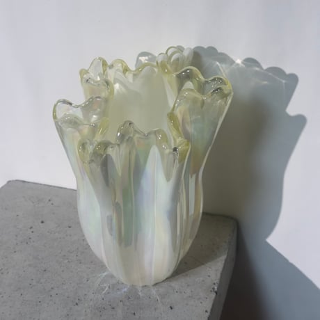 Yellow Aurora Vase