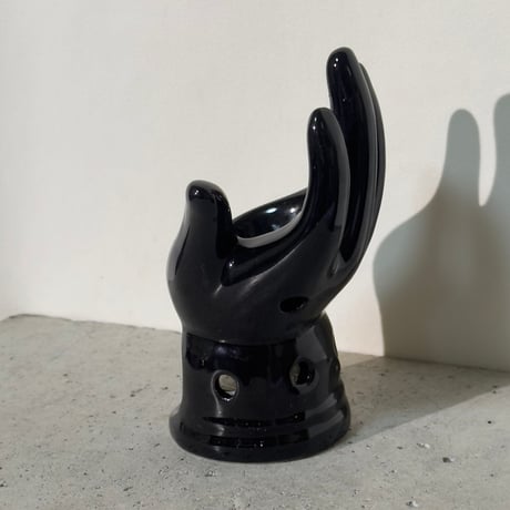 Black Hand Candleholder