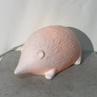 Ceramic Hedgehog Lamp