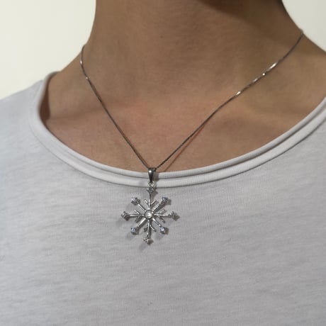 Snow Crystal Necklace