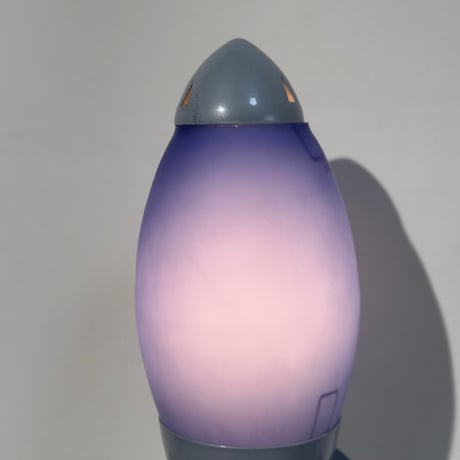 Blue Rocket Lamp