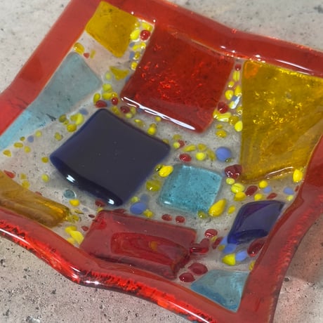 Stained Glass Plate