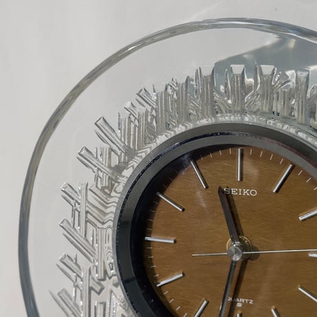 Ice Glass Clock