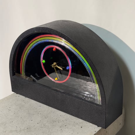 Spacey Neon Clock