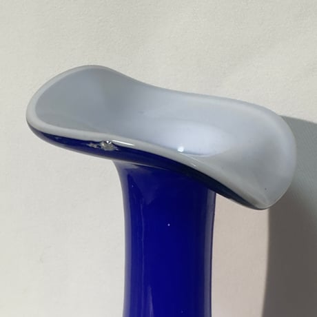 Drape Blue Vase