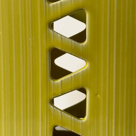 Yellow Net Pattern Vase