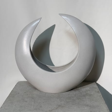 Sharp Moon Vase