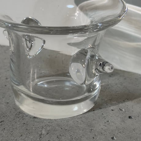Abstract Glass Bowl