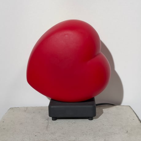 3D Glass Heart Lamp