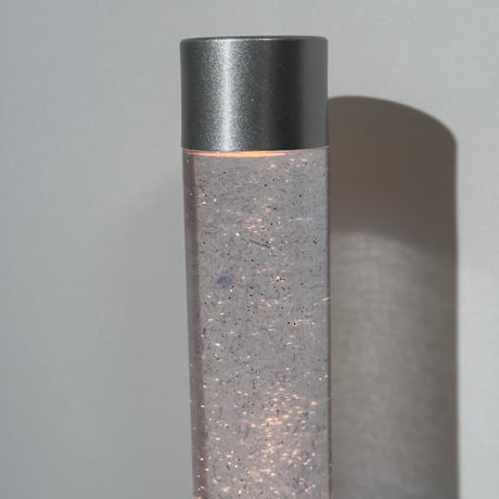 White Glitter Lamp