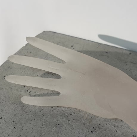 Clear Glass Hand