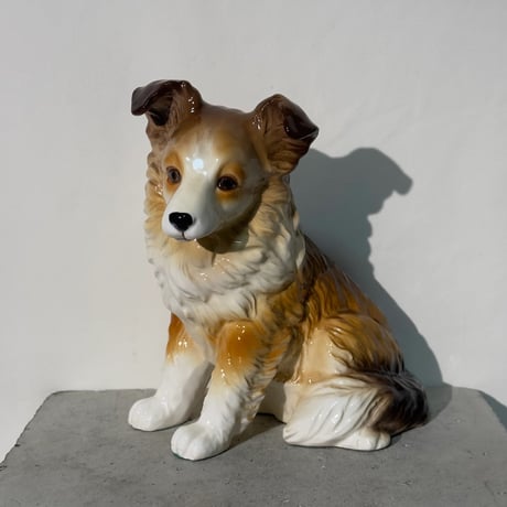 Ceramic Collie Dog