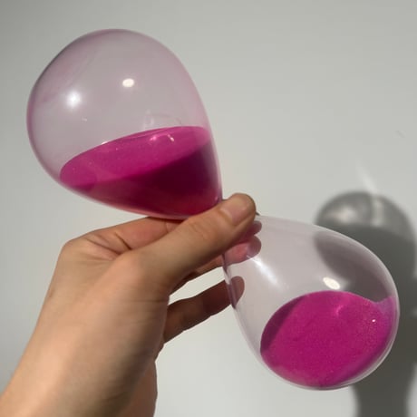 Pink Hourglass