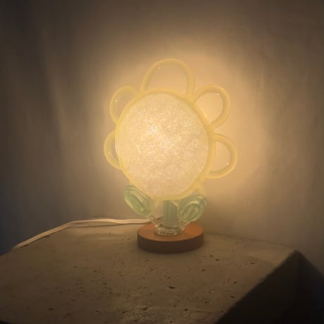 Yellow Flower Lamp