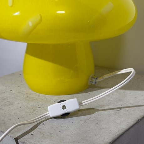 Yellow Mushroom Lamp