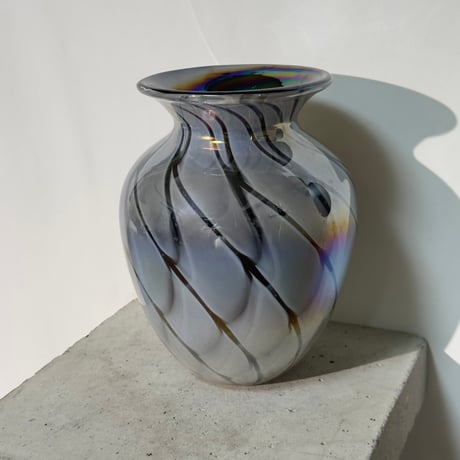 Silver Aurora Vase