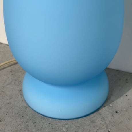 Aqua Glass Lamp