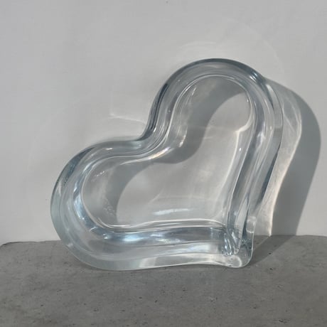 Glass Heart Bowl