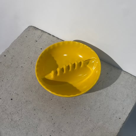 Yellow Matte Ashtray
