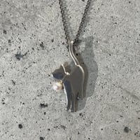 Cat Pearl Necklace